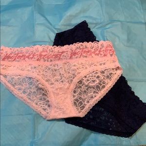 New!! 2 pairs of Victoria Secret underwear